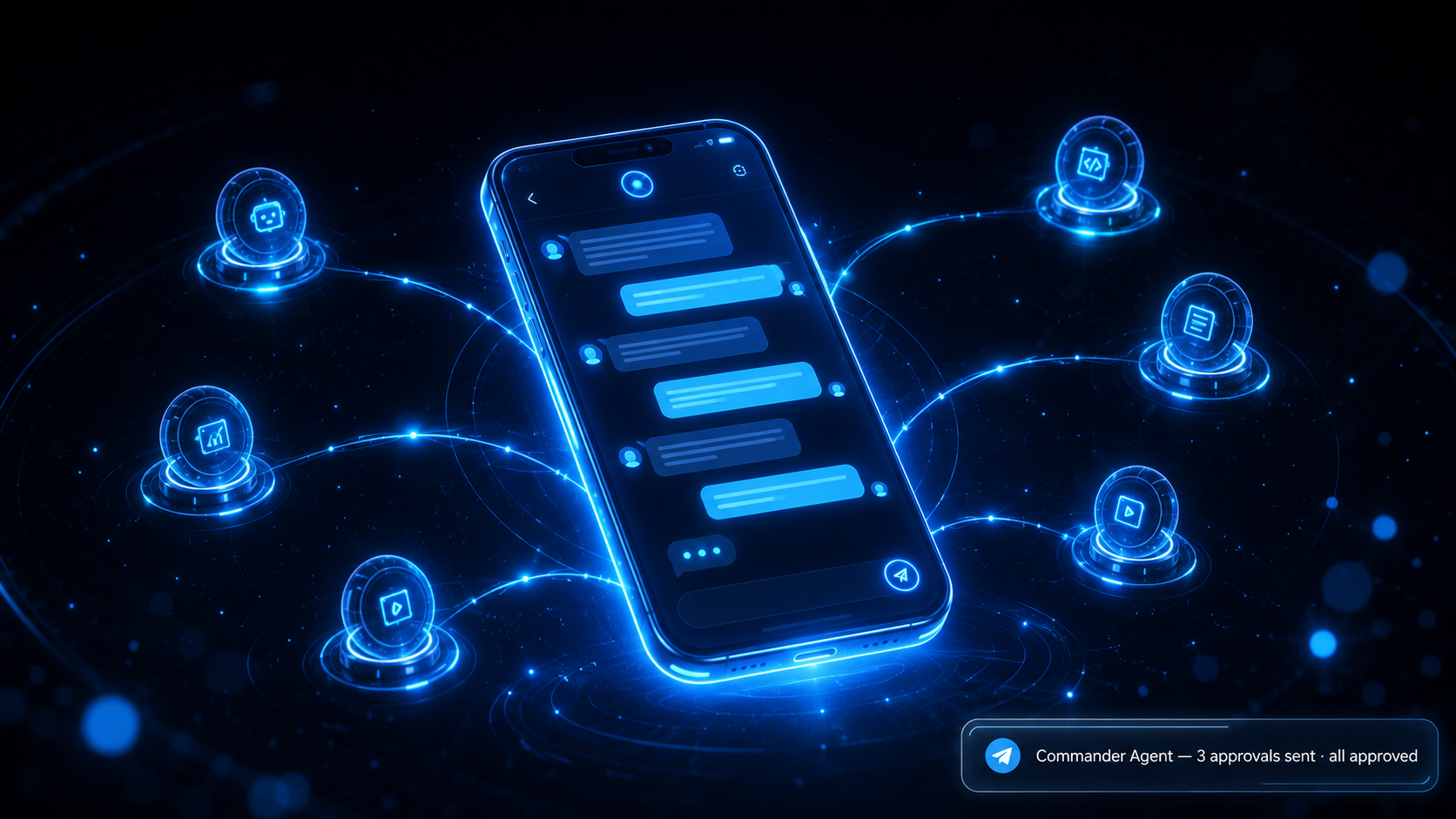 Commander Agent — Telegram Control